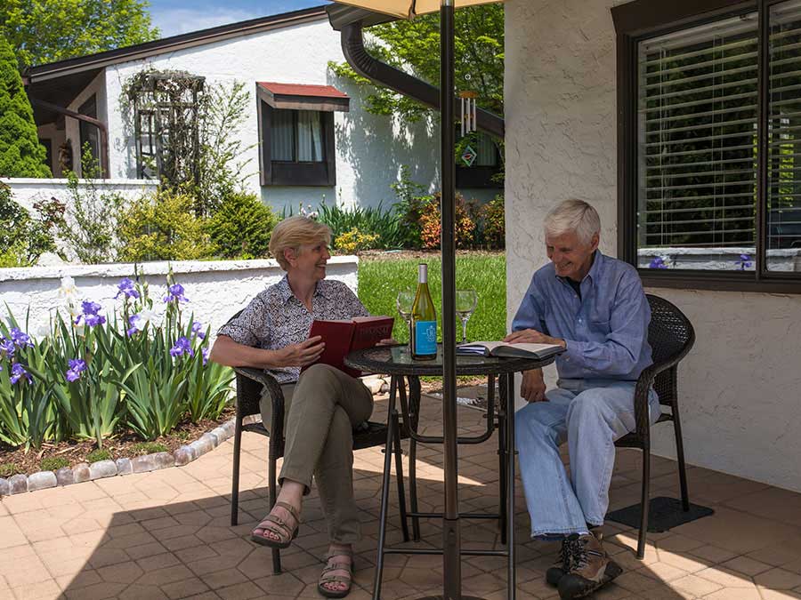 Couple on Porch