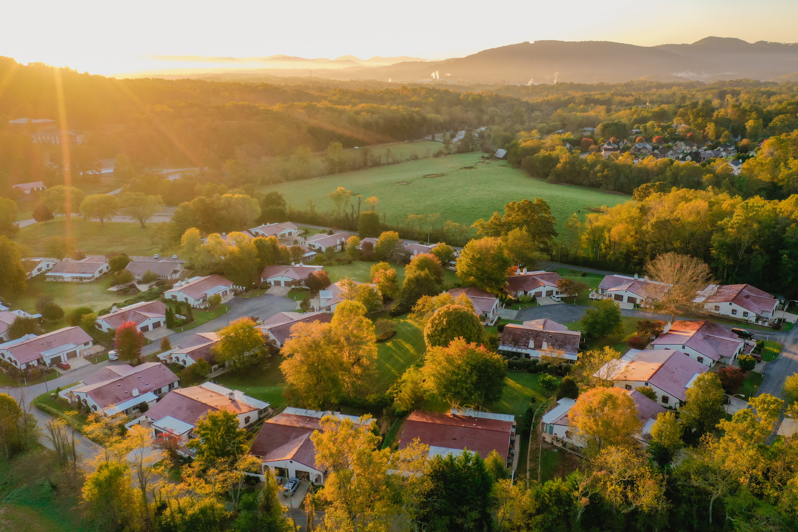 overhead community photo