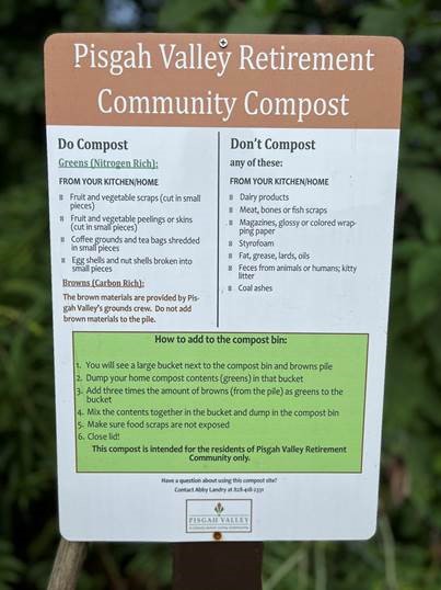 Community Compost Sign