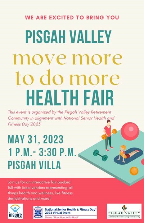 Pisgah Valley Health Fair Poster