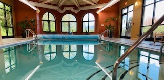 Pristine swimming pool