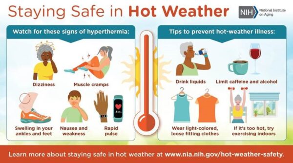 STya Safe-Hot Day Tips